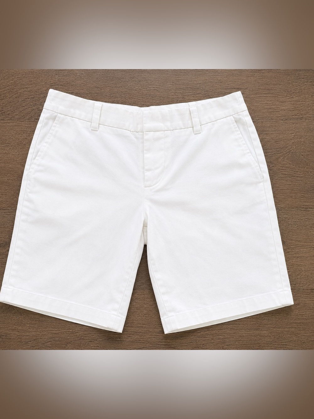 Crew Cuts Classic White Girls’ Cotton Blend Shorts size 12 adjustable waist